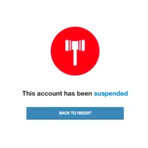 Account Reddit Suspended
